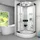 SeniorBad Dampfdusche Dusche Duschkabine D58-60T3-EC Duschtempel Sauna 100x100 cm