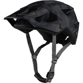 IXS Trigger Am MIPS MTB/E-Bike/Cycle Helm, Camo Black, Taille ML (58-62cm)