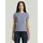 G-Star Rib Cap Sleeve T-Shirt - Hellblau - Damen, - L,