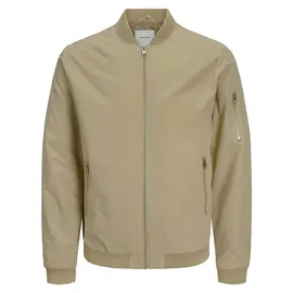JACK & JONES JJERUSH BOMBER beige 2
