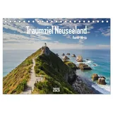 Calvendo Traumziel Neuseeland 2026 (Tischkalender 2026 DIN A5 quer), CALVENDO Monatskalender: