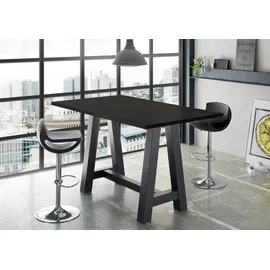 Mäusbacher Bartisch 160 x 105 x 70 cm Schwarz