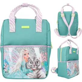 DEPESCHE Fantasy Tiger Petrol/Lavendel