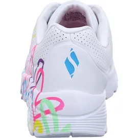 SKECHERS Uno Lite Spread The Love Kinder Weiß 32