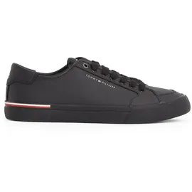 Tommy Hilfiger Core CORPORATE Leather Low Top, schwarz, (Black), 45 - 45 EU