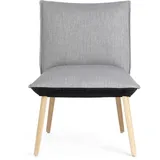 Mobitec Stuhl Soft Stoff Grau Anthrazit /