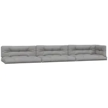 vidaXL Palettenkissen 7-tlg. grau