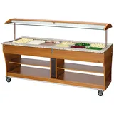 Bartscher Buffetwagen warm 6x 1/1 GN