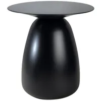 Kayani Beistelltisch, Schwarz, Holz, 32.5x34x32.5 cm, Wohnzimmer, Wohnzimmertische, Beistelltische