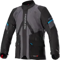 Alpinestars Monteira, Textiljacke Drystar - Dunkelgrau/Schwarz/Blau - L