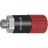 Riegler Dreh-Sicherheitskupplung NW 8 ISO 6150 C Stahl G 3/8 AG