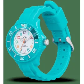 ICE-Watch ICE mini Turquoise 30 mm Silikongehäuse Türkis Silikonarmband Türkis Extra small