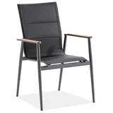 Niehoff Regg Hochlehner 62 x 62 x 95 cm anthrazit/anthrazit