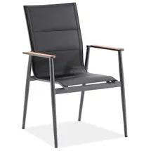 Niehoff Regg Hochlehner 62 x 62 x 95 cm anthrazit/anthrazit