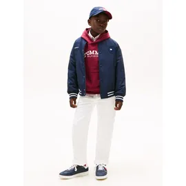 Tommy Hilfiger PADDED GRAPHIC BOMBER Blau/Schwarz 164