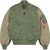 Alpha Industries Ma-1 Camo Jacke sage L