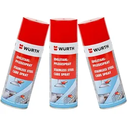 Würth Edelstahlpflegespray 3 x 400 ml