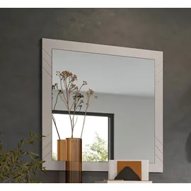 INOSIGN Wandspiegel INOSIGN "Mento, quadratisch 80 x 80cm, Umlaufender Rahmen mit Ornamentfräsung", beige (sandbeige), B:80cm H:80cm T:2cm, Spiegelglas, Spiegel, Wandspiegel, große Spiegelfläche, Garderobespiegel,Flurspiegel,Dielenspiegel