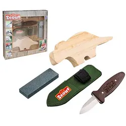 HAPPY PEOPLE® Scout Kindermesser braun