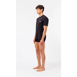 Fila FILA, Herren, Round Neck Undershirt 2er Pack - schwarz - L