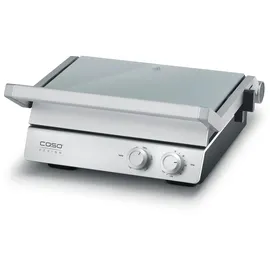 CASO Design SteakChef Doppel Kontaktgrill 2000 W silber
