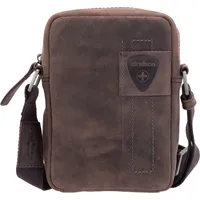 Strellson Richmond Clint Umhängetasche Leder Brown