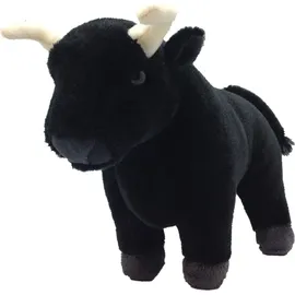 Wild Republic Cuddlekins Mini Spanischer Stier 20 cm Schwarz