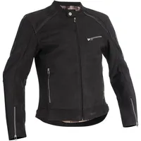 Halvarssons Sandtorp Lederjacke - Schwarz - 52