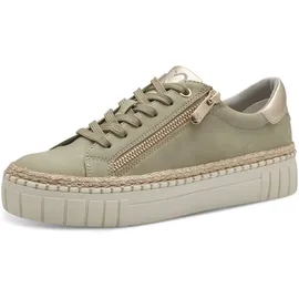 Marco Tozzi Plateau Sneaker Damen Grün (Moss Comb) 39