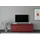 Set One by Musterring Reno TV-Lowboard 182 cm Rot/Bordeaux Glas