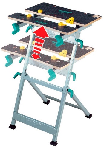 WOLFCRAFT Arbeitstisch »Master 600«, Breite: 65 cm - bunt