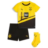 Puma Borussia Dortmund 23-24 Heim Babykit Teamtrikot Kinder, gelb, 80