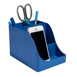 Exacompta 4x Stifteköcher Pen Wave, Bee Blue - Marineblau