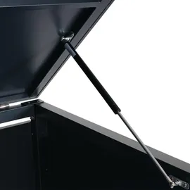 Mendler 4er-Fahrradgarage HWC-K64 Fahrradbox abschließbar anthrazit 121x202x150cm
