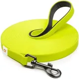 Rudelkönig Schleppleine mit Handschlaufe gelb 5 m