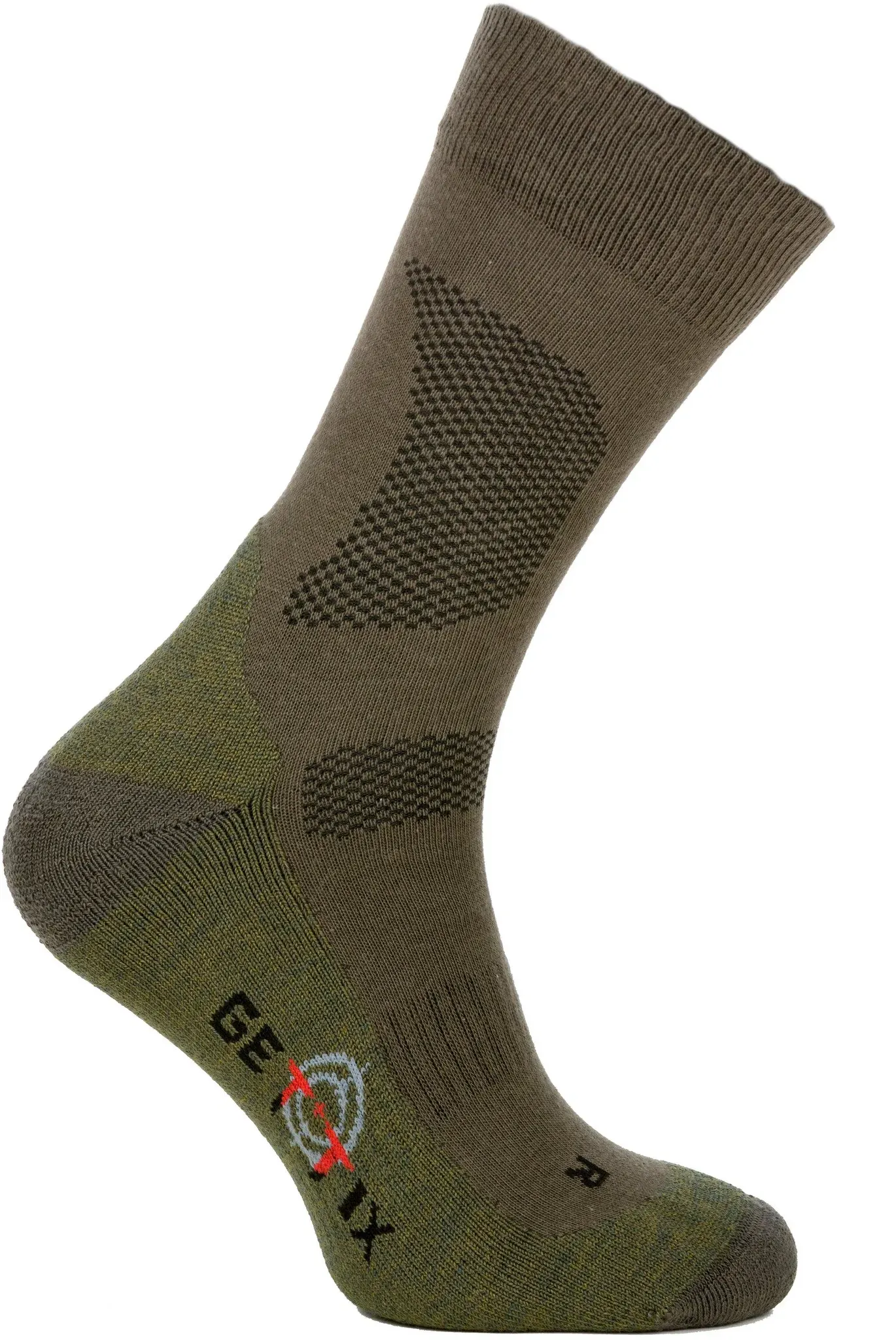 Gettix Socken Merino Trekking, grün-oliv, 46/48