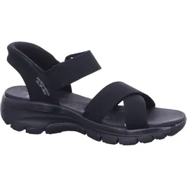 SKECHERS 163534 BBK EASY Going - Somewhere SUNNY Schwarz Sandal Gr. 41