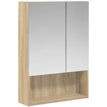 vidaXL Sonoma-Eiche 50 cm braun