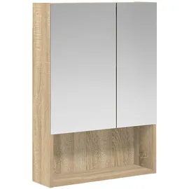 vidaXL Sonoma-Eiche 50 cm braun