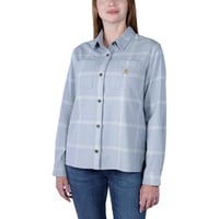 CARHARTT Midweight Flannel Shirt Women's neptune S