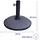 marbueno summer Sonnenschirmständer Rund Beton 36 x 29,5 cm Grau