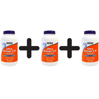 (540 g, 237,08 EUR/1Kg) 3 x (NOW Foods Ultra Omega 3-D with Vitamin D-3 - 180 s