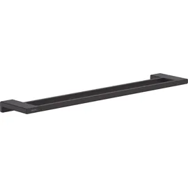 Hansgrohe AddStoris Doppelbadetuchhalter Schwarz 41743670
