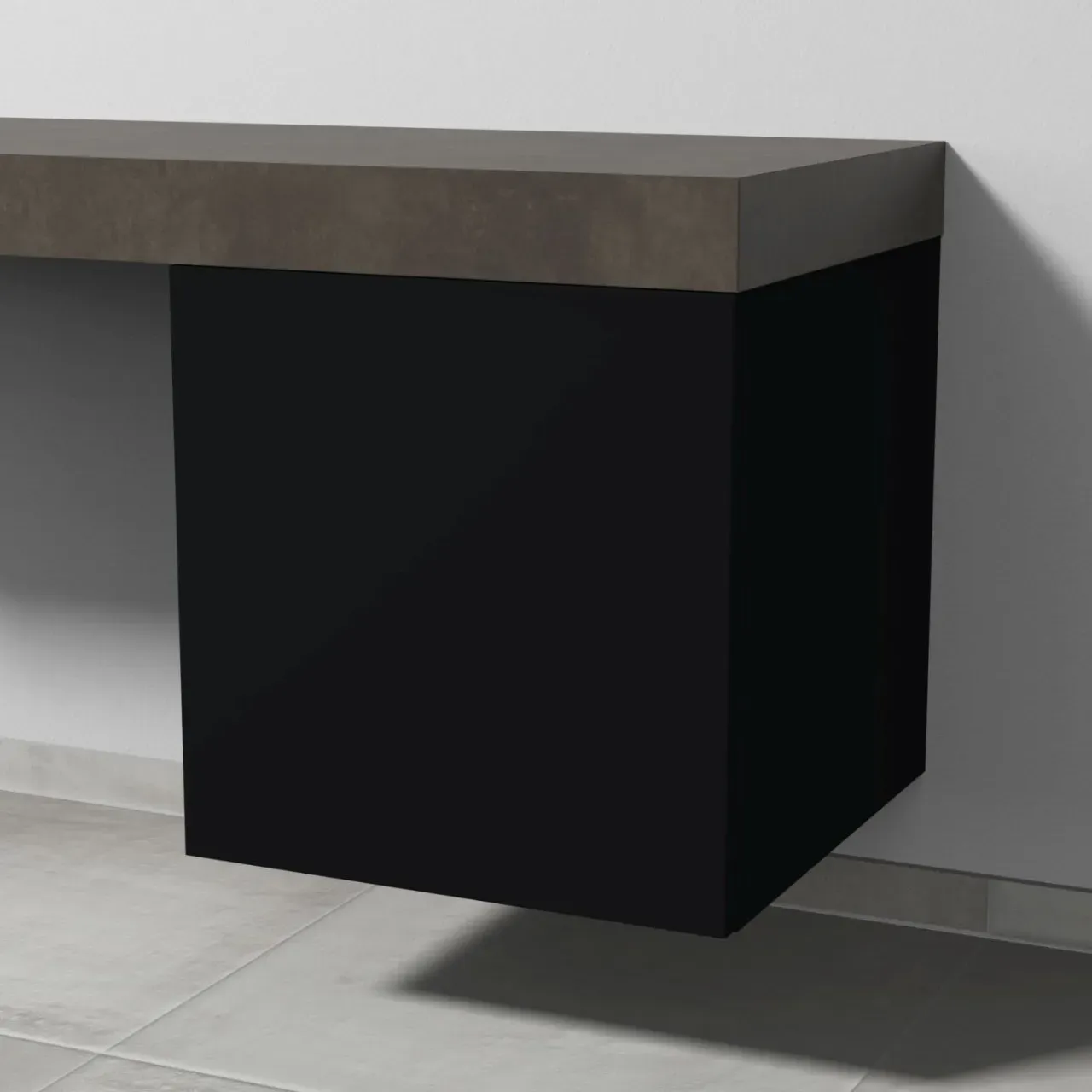 Sanipa Anbau-/Solitärschrank A: links 2morrow (P239108L) 510x500x520, P239108L P239108L