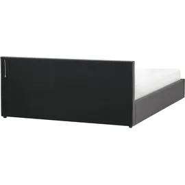 Beliani Armelle 180 x 200 cm Dunkelgrau
