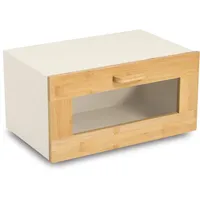 Zeller Present Brotkasten mit Klappe - B/H/T ca. 23,30x19,50x36,00