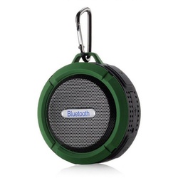 GelldG Bluetooth Lautsprecher Wasserdicht, Musikbox Tragbarer Bluetooth Box Bluetooth-Lautsprecher grün