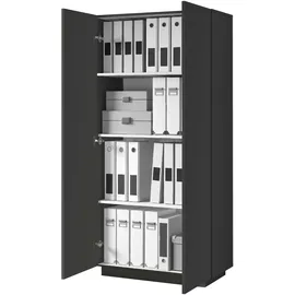 INOSIGN Essential Aktenschrank 79,2 x 38 x 166 cm schwarz