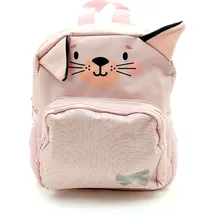 Heinrich Sieber SIEBER Glühwürmchen - Kinderrucksack Ella, Katze, rosa, 5 Liter