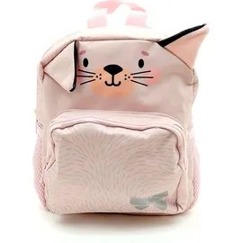 Heinrich Sieber SIEBER Glühwürmchen - Kinderrucksack Ella, Katze, rosa, 5 Liter